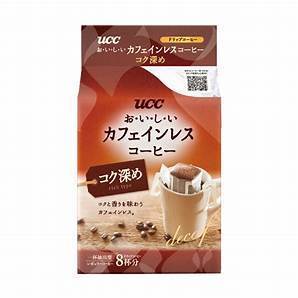 *現貨*日本代購 UCC 濾掛式 低咖啡因 深焙 黑咖啡 8入