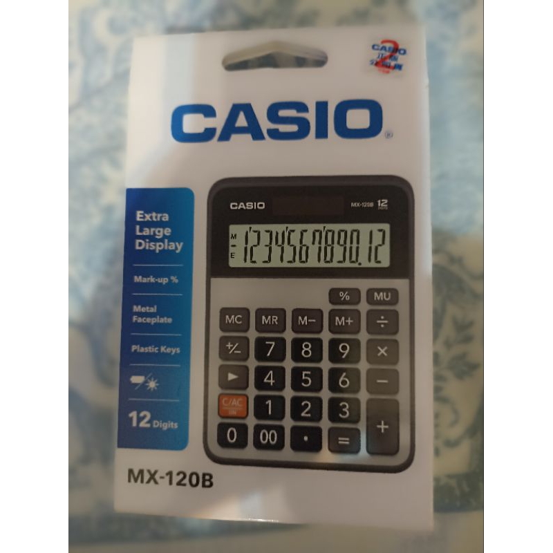卡西歐CASIO桌上型計算機/12位元/MX-12B