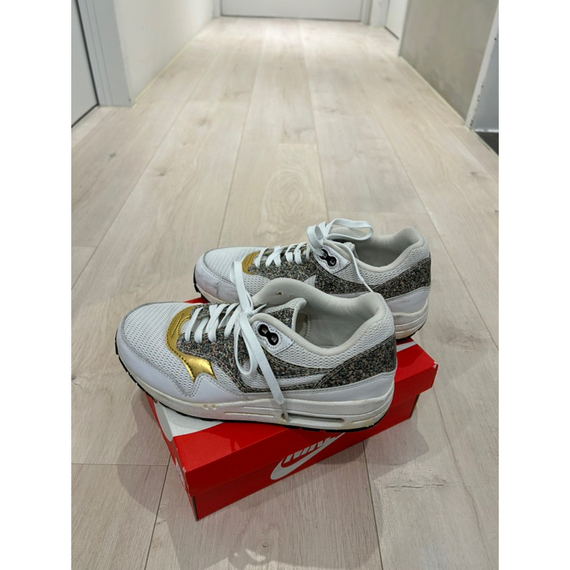 （正版童鞋）Nike Air Max 1Se白色氣墊鞋 跑步鞋 籃球鞋 復刻鞋