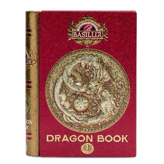 【BASILUR】72379 Dragon Book 錫蘭花茶(典藏書第I卷) _100G｜品牌旗艦店