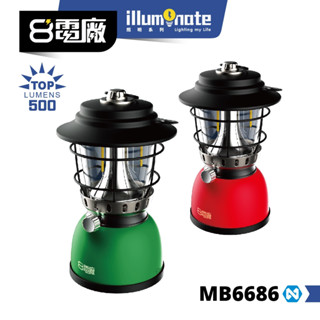 8電廠 MB6686 復古露營提燈 吊燈 LED COB SMD 500流明 續航65小時 營地燈 鐵道燈 松果燈 充電