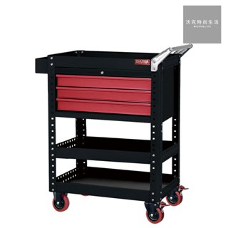 樹德SHUTER工具車CT-2C32A 黑車紅抽