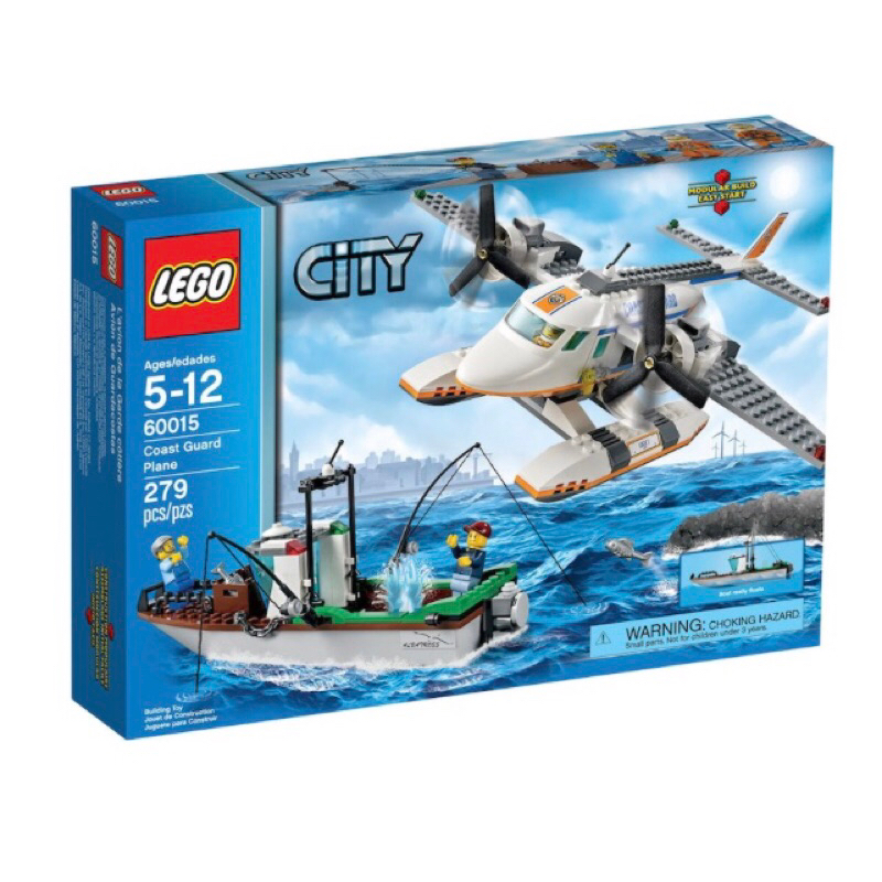 LEGO 樂高 60015 海岸巡邏隊飛機