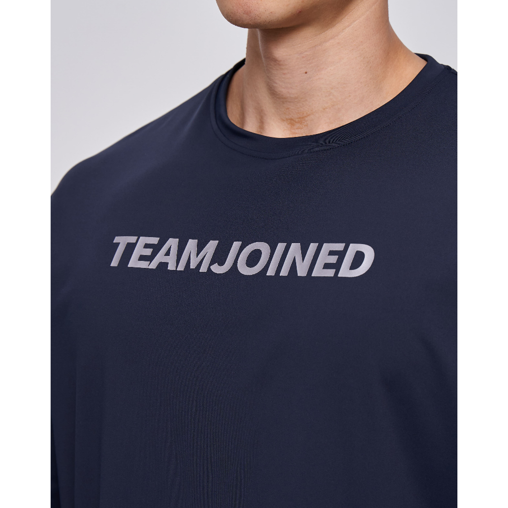 【TeamJoined】Adapt Spine Logo 寬版上衣【深藍/銀】