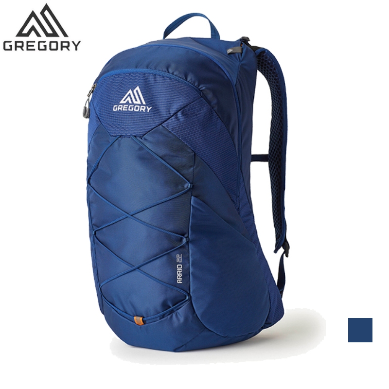 【GREGORY美國】22L ARRIO 多功能登山背包 帝國藍 GG138424-7411 登山包 透氣 健走背包