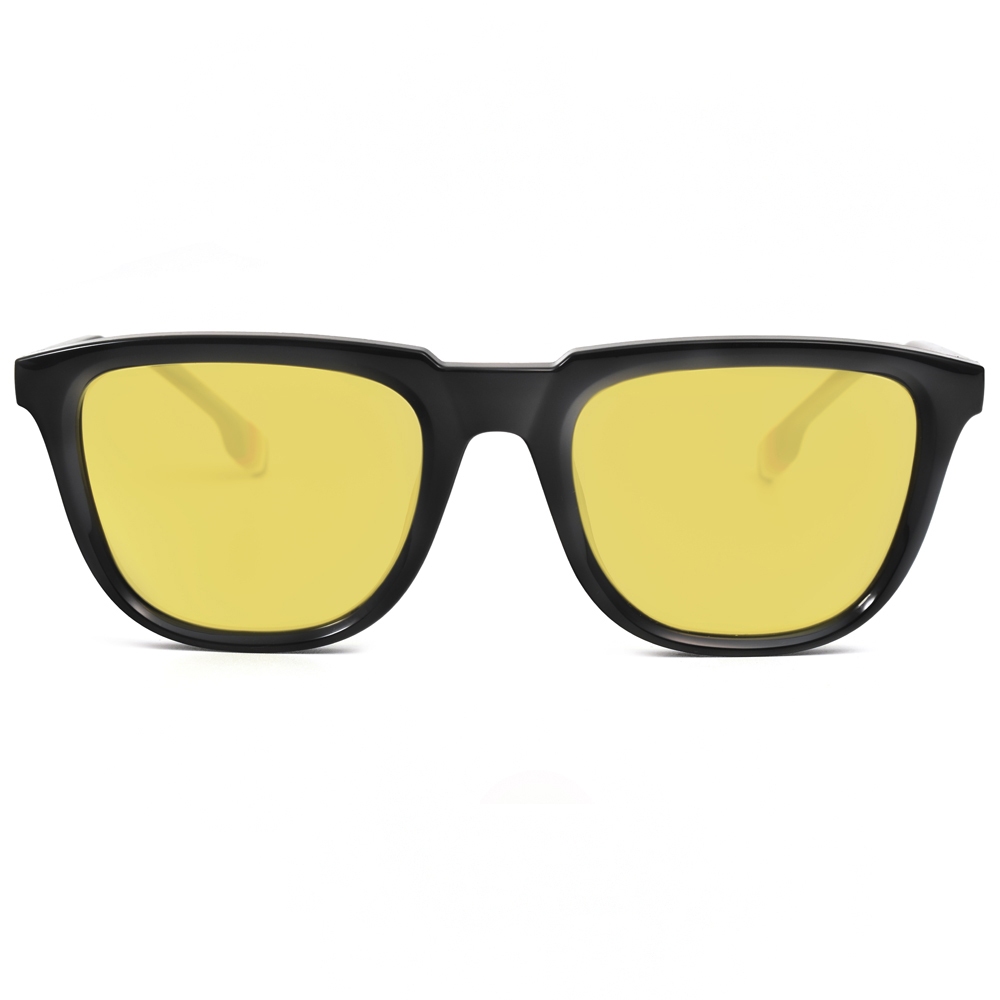 BURBERRY 太陽眼鏡 B4381U 300185 膠框方框 - 金橘眼鏡