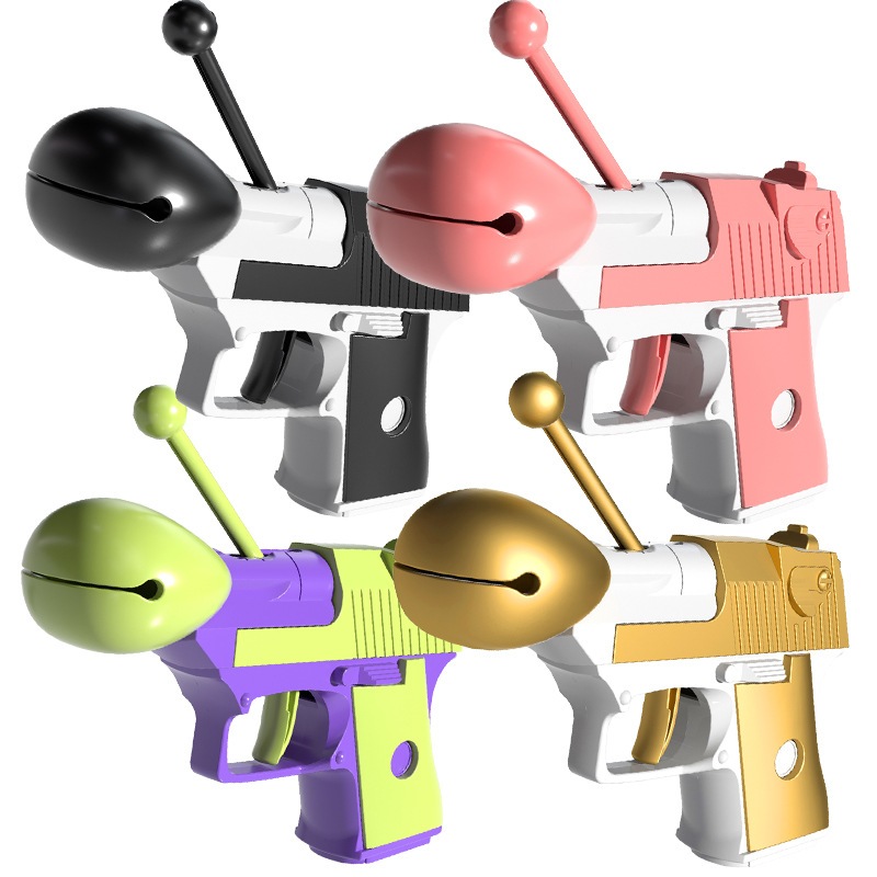 木魚功德玩具槍 四種顏色 解壓木魚槍 解壓蘿蔔槍 創意解壓玩具小手槍