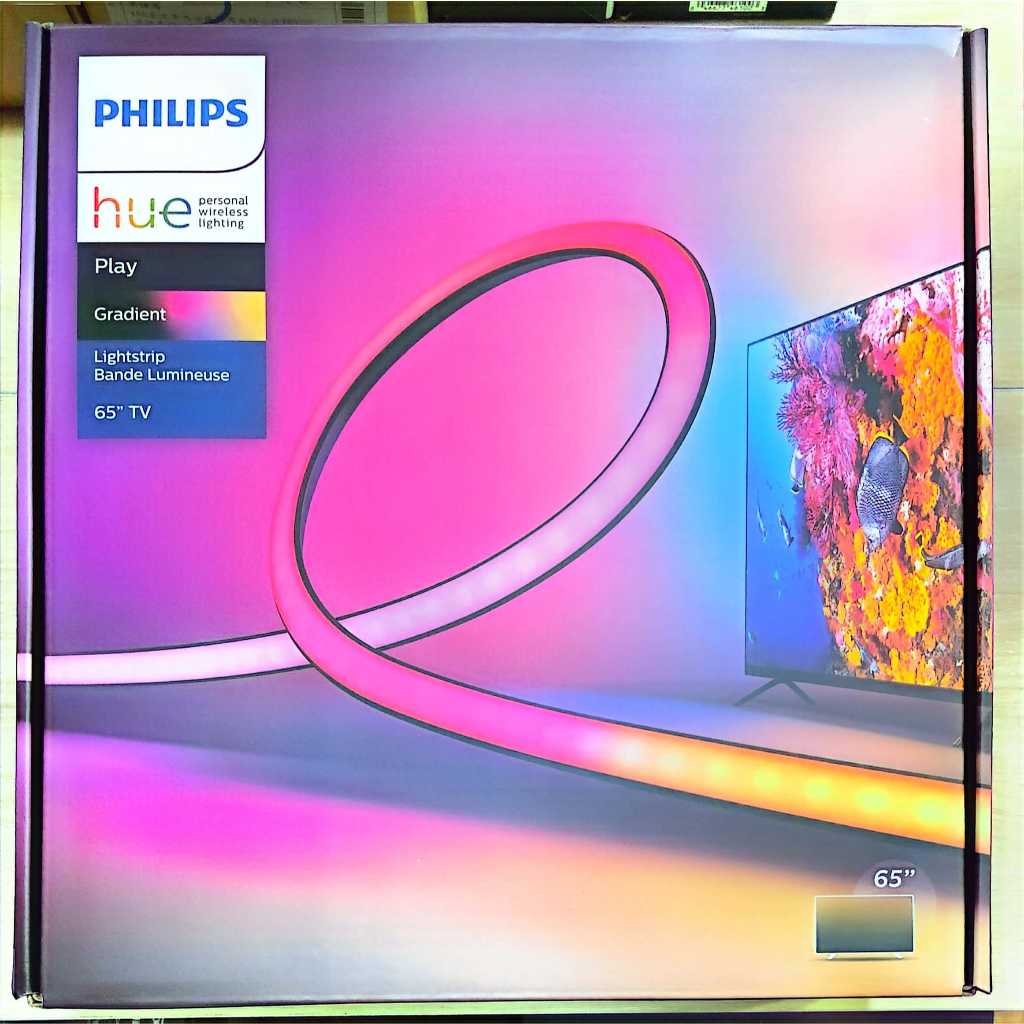 【全新現貨】飛利浦 Philips Hue Play 65吋 電視燈條 漸變全彩情境燈帶 燈帶  hue 智慧照明 TV
