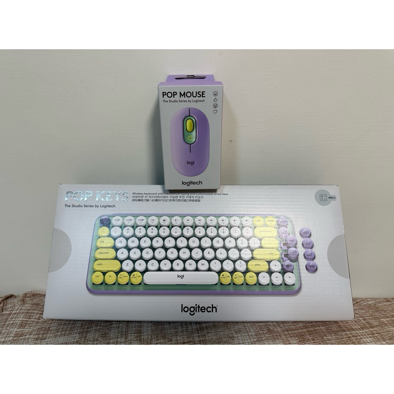Logitech 羅技 POP KEYS 無線鍵盤 無線藍牙滑鼠&amp;鍵鼠組