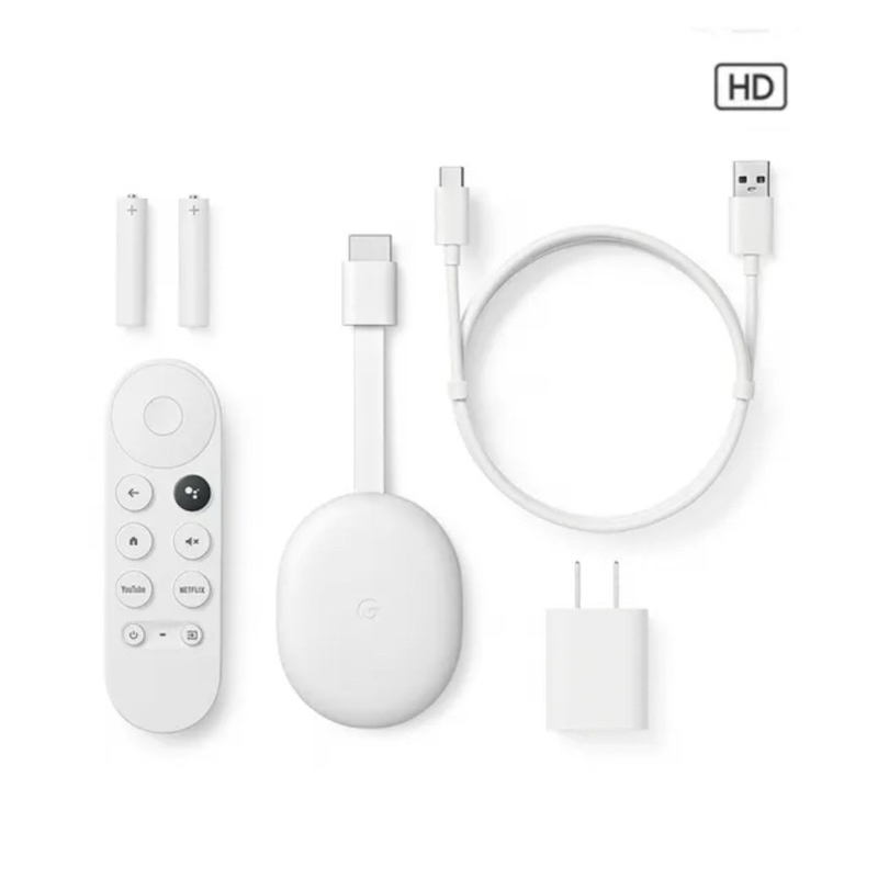 Google Chromecast 支援 Google TV HD 電視盒 HD版本(聯強國際公司貨)