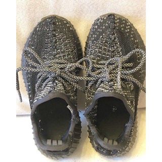 adidas boost 編織鞋面 黑色球鞋 運動鞋 休閒鞋 女童 男童 二手