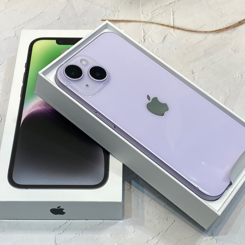 ▪️電信續約機 iPhone 14 plus 128 紫色 🔋100% 🔸10%蝦幣回饋 14plus 128g 紫