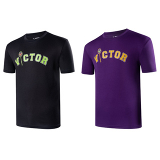 一鳴驚人 VICTOR 勝利 弧形 VICTOR T-Shirt (中性款) T-2403
