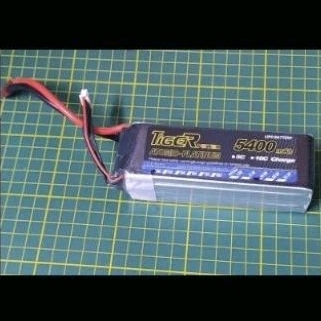 老虎電池 4S 14.8V 5400mah 30C T插