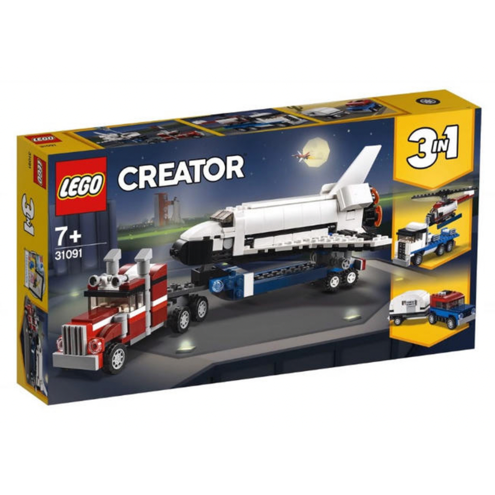 【LETGO】現貨 樂高 創意系列 LEGO 31091 CREATOR 創意 三合一 太空梭運輸車