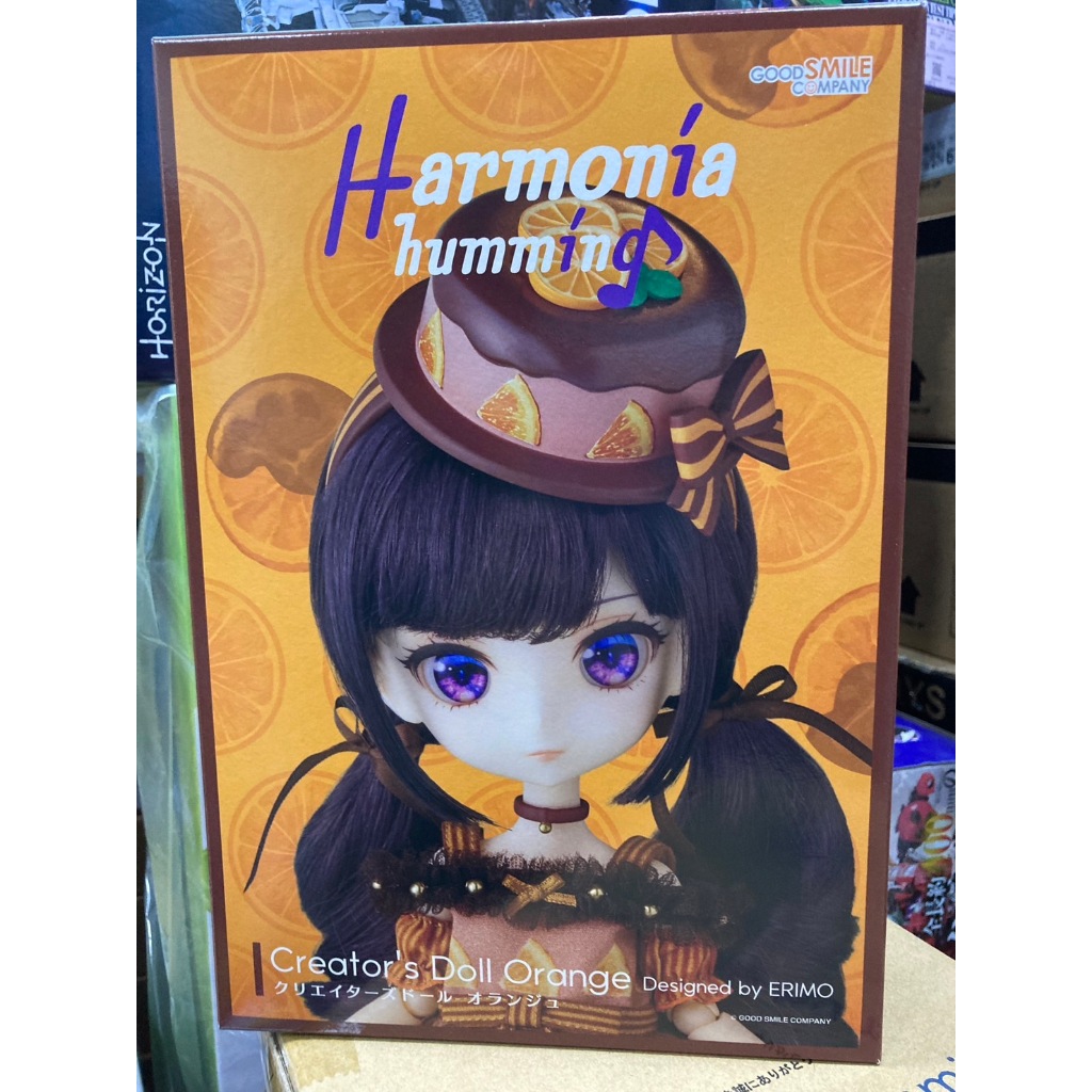 全新現貨 代理版 GSC Harmonia humming 創作家人偶 橘子 巧克力橙子 甜食 繪師ERIMO 完成品