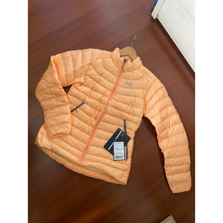 Arcteryx 始祖鳥 女 Cerium LT 防潑水 羽絨外套 靈丹粉橘