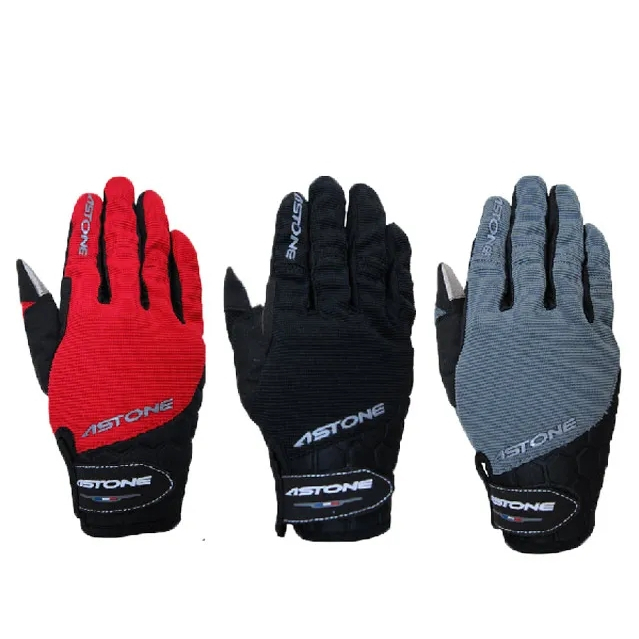 【現貨出清便宜賣】ASTONE 可觸控手套 反光設計 防滑 防摔 手套（黑色L號）
