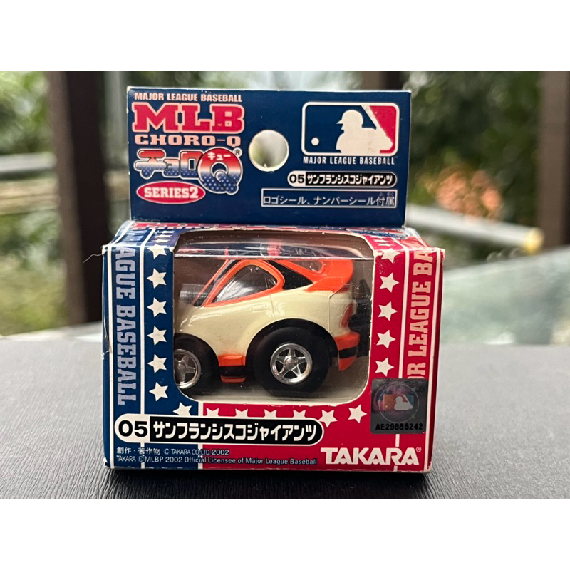 TAKARA TOMY CHORO Q 阿Q迴力車 MLB SUN FRANCISCO 大聯盟 棒球 巨人隊 豐田