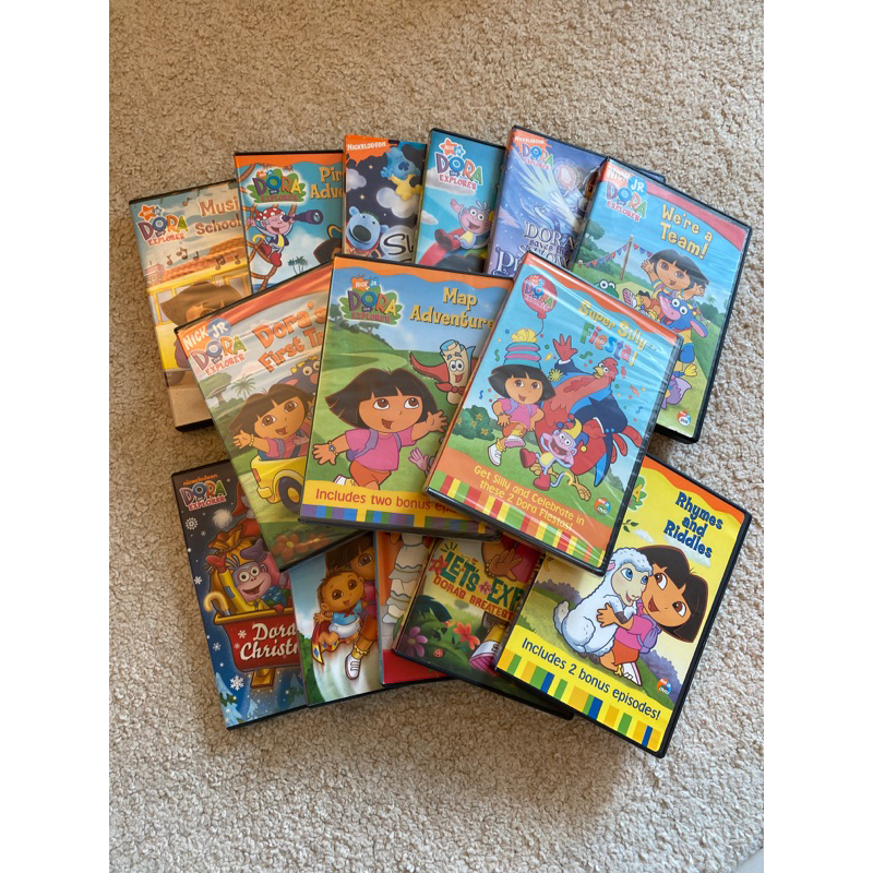 Dora 朵拉 正版 兒童 卡通DVD（不拆售）