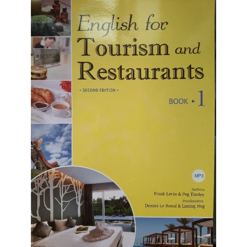 English for Tourism and Restaurants 1 二手