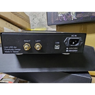 【二手】PureAudio lion usb dac 擴大機 數位類比轉換器