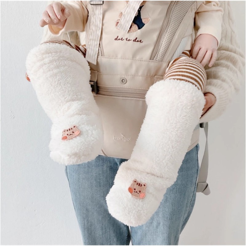 Ins韓國 秋冬新生嬰兒襪子 加厚 加絨 嬰兒襪 寶寶襪 新生兒襪 保暖襪 寶寶地板襪 學步防滑襪