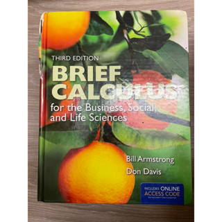 Brief Calculus for the Business 3e Armstrong and Davis 商用微積分
