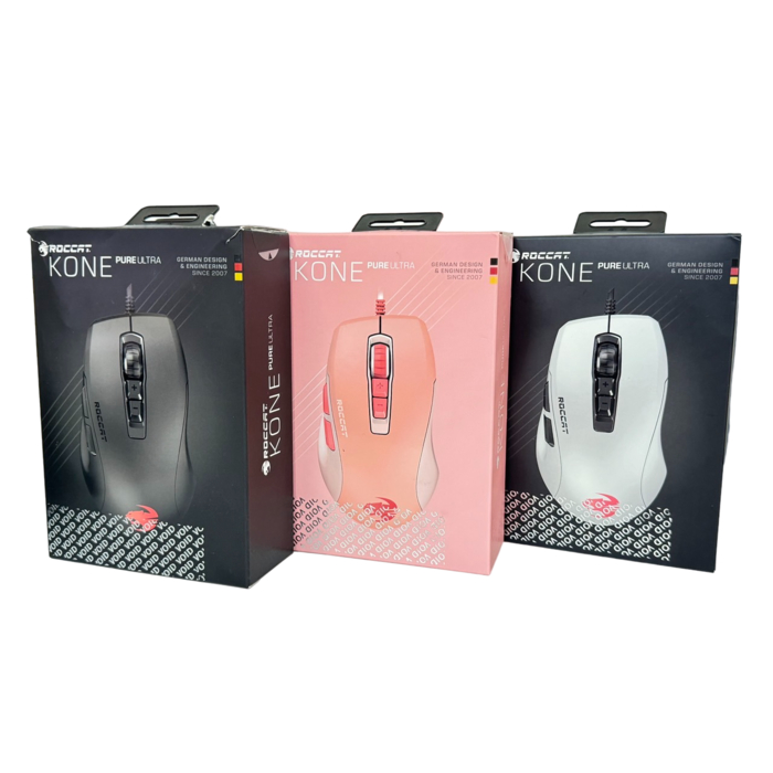 &lt;市價2,590&gt; ROCCAT Kone Pure Ultra RGB 光學滑鼠(全新品)