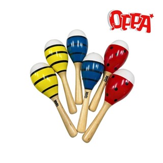 【oppa】笑臉木質沙鈴｜手沙鈴 大沙鈴｜兒童樂器 幼兒律動｜奧福樂器｜美國cpc、臺灣sgs檢驗認證｜