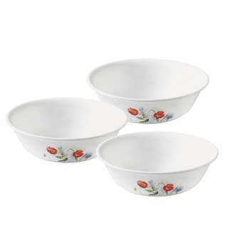 【美國康寧 corelle】 花漾彩繪3件式500ml湯碗組