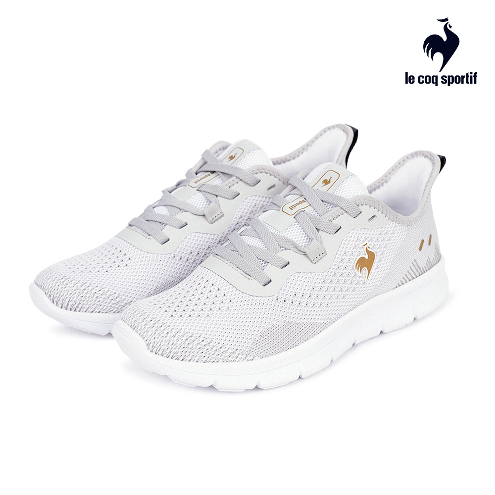 【LE COQ SPORTIF 法國公雞】運動鞋慢跑鞋-男女款-米白色-LWT73202