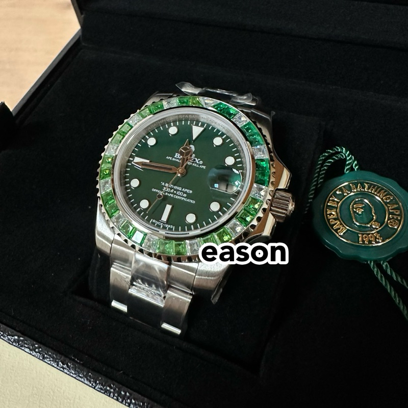 【現貨】Eason日潮代購**TYPE 1 BAPEX CRYSTAL STONE 綠水鬼