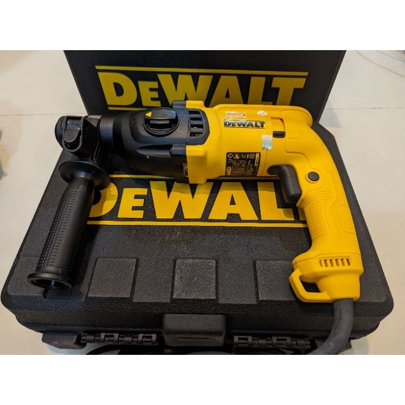 ［台北益錩五金貿易］全新 美國 Dewalt 得偉 免出力電鑽 鎚鑽 22mm/混凝土牆/四溝 DH26PB