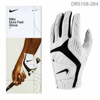 裙擺搖搖-NIKE Dura Feel X GG 男子高爾夫合成皮手套(左手／單隻)DR5158-284白