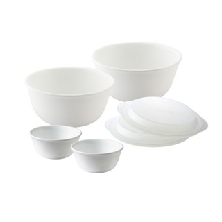 【康寧 Corelle】純白系列6件式餐具組