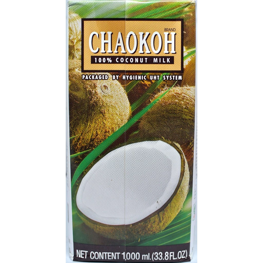 【泰泰雜貨舖】CHAOKOH 泰國巧口 椰漿 椰奶 1000ml~ 西米露.甜點.....超商取貨每筆訂單最多4瓶