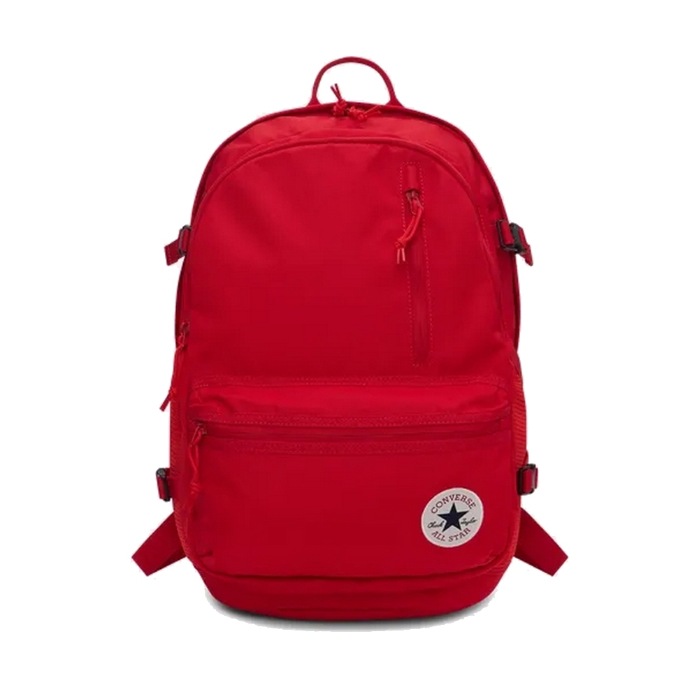 CONVERSE-【2024】新款 後背包 電腦收納 多層袋 雙肩包-10021138-A19 紅色