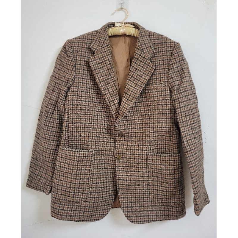 Montague Burton 伯頓 英國製 男性冬裝外套 純羊毛 二手商品
