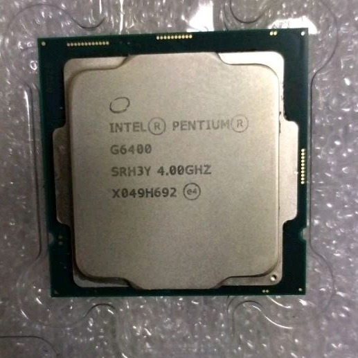 10代  G6400 正式版處理器 CPU