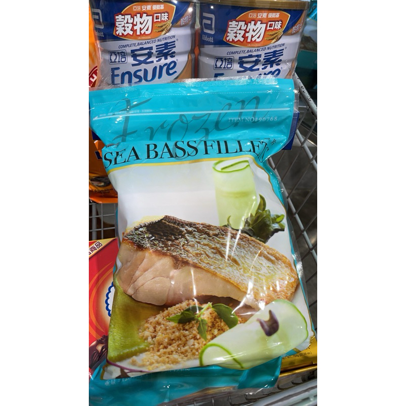 第二賣場東晟 冷凍金目鱸魚排 1公斤（低溫配送）#90768
