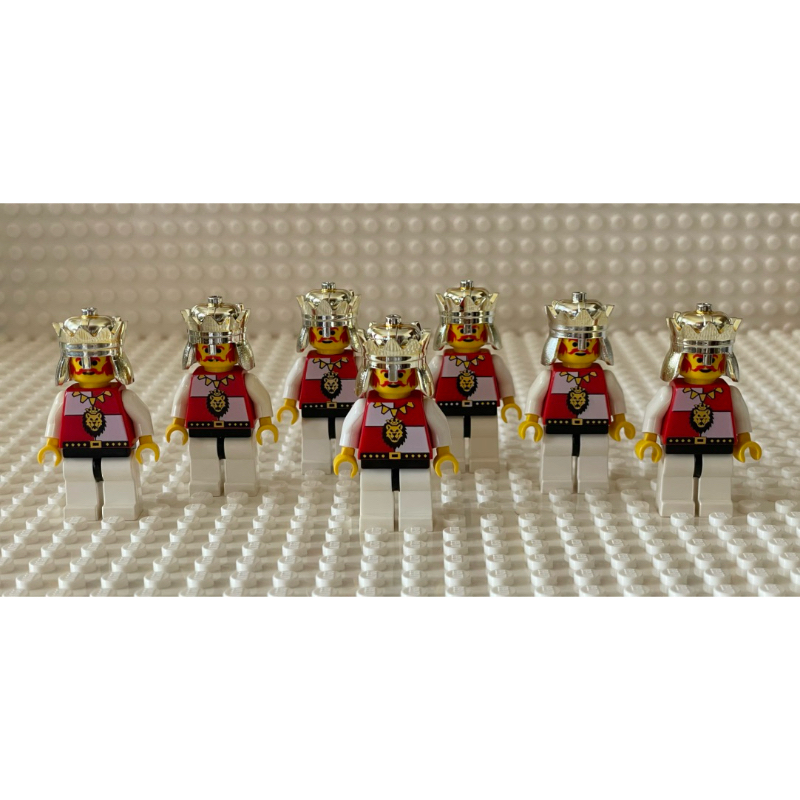 LEGO樂高 城堡系列 絕版 二手 6044 6090 國王 舊獅國 人偶（隨機出貨）