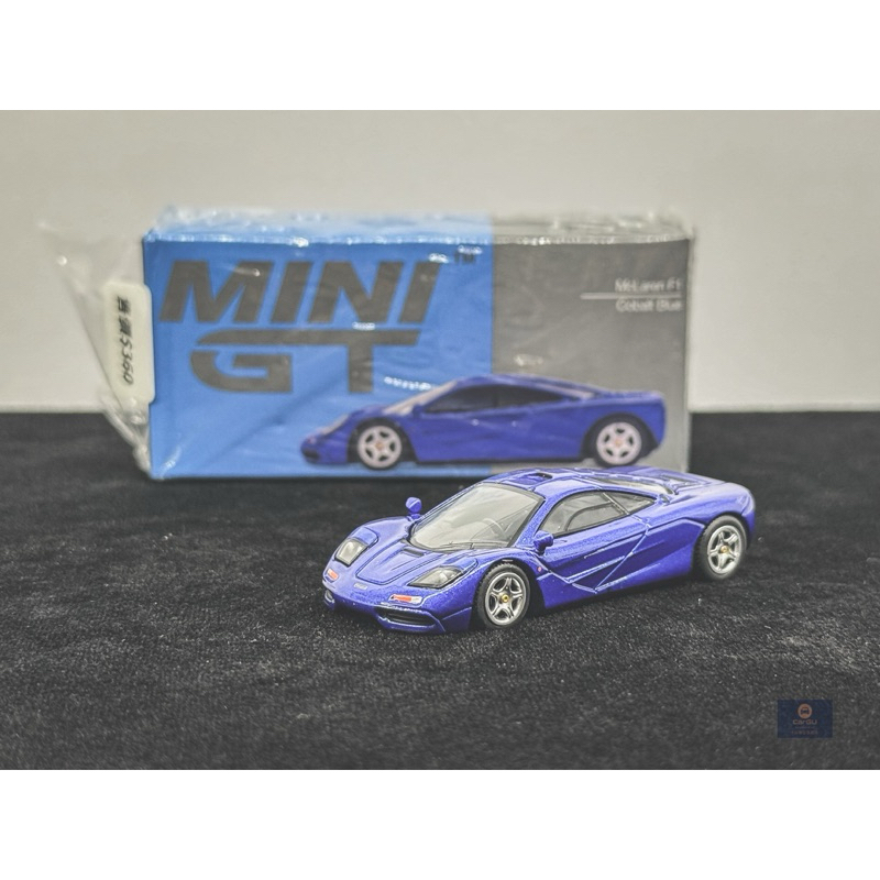 (竹北卡谷)現貨秒出 MINI GT 1/64 #629 McLaren F1 麥拉倫 藍 模型車