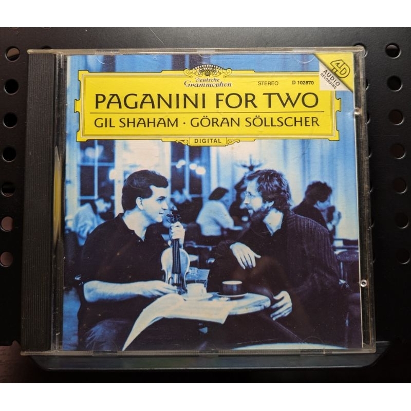 美版銀圈 帕格尼尼:小提琴與吉他二重奏 夏漢/索爾徹 Paganini For Two/Shaham/Sollscher