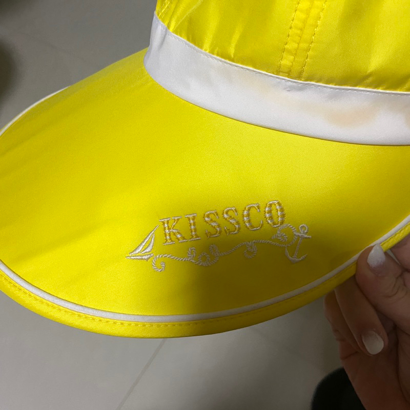 ［二手出清］KISSCO 高爾夫球帽 螢光黃