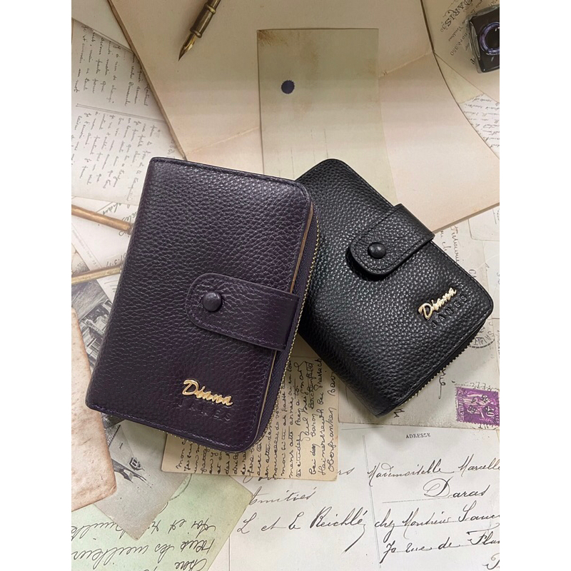 🌈Ms.Bago 🌈黛安娜撞色牛皮中夾