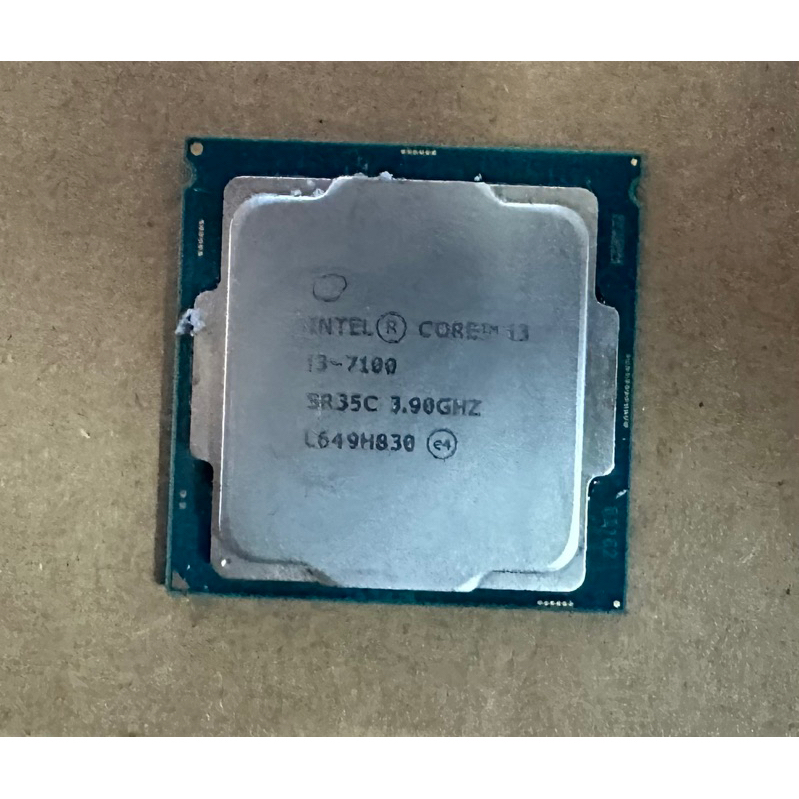 中古 二手 良品 CPU INTEL I3-7100 功能正常 可以開機