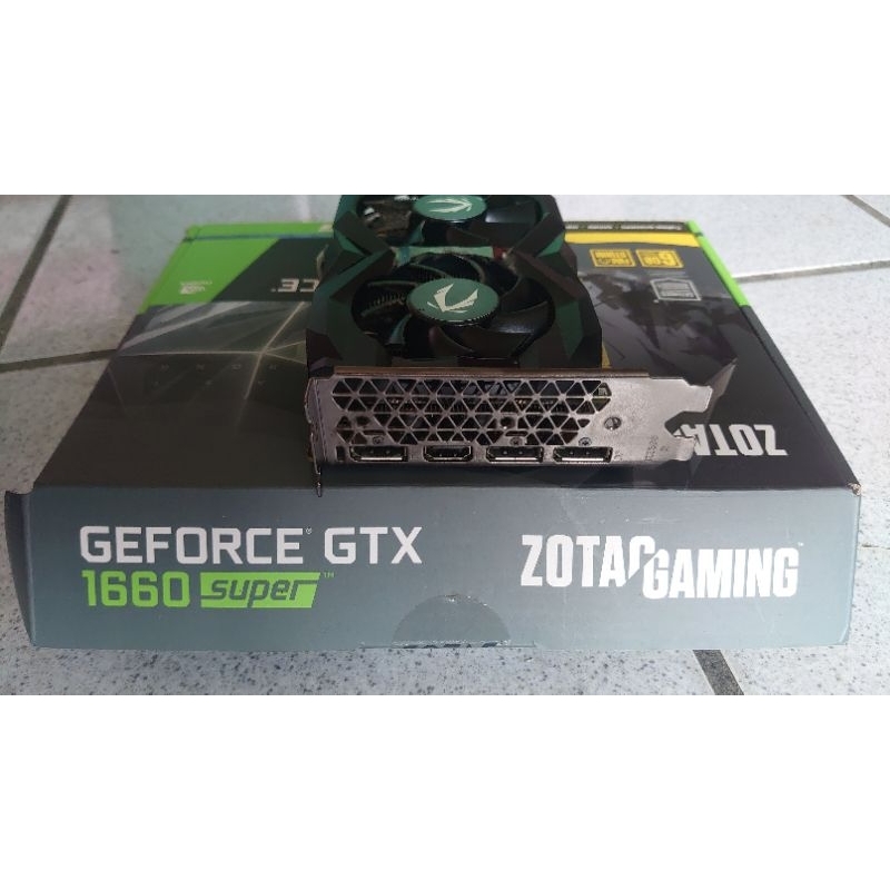 ZOTAC 索泰 GAMING GeForce GTX 1660 SUPER Twin Fan 6G