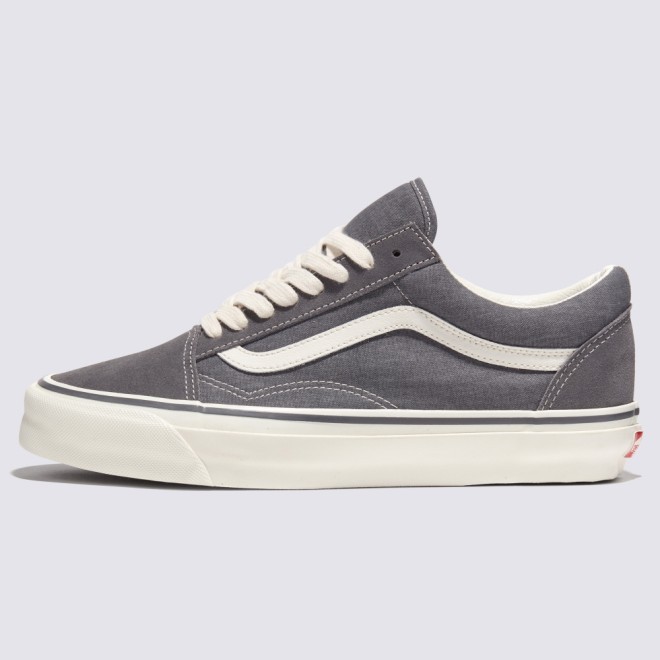 【LittleSeoul】韓國代購 Vans Old Skool 36 麂皮 灰白 帆布鞋 男女鞋