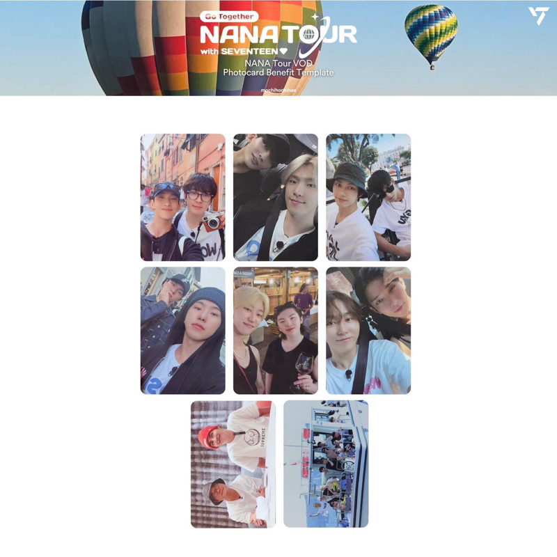 Seventeen nana tour 特典 現貨